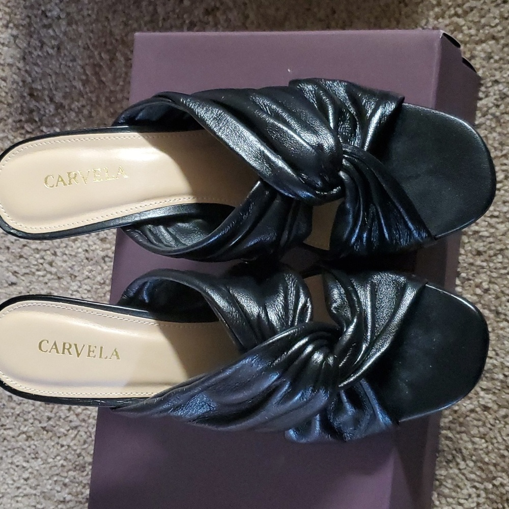 Carvela Leather Mules